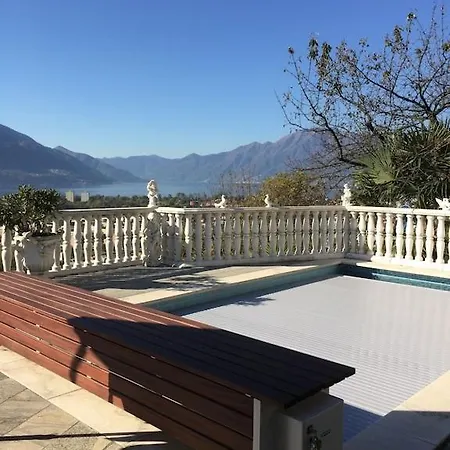 Dream House With A Fantastic View Of Maggiore And The Pool * Gordola