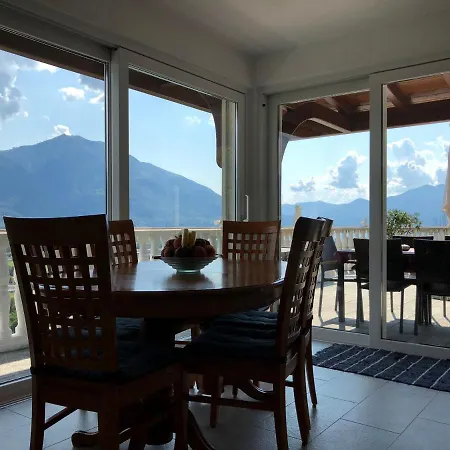 Dream House With A Fantastic View Of Maggiore And The Pool * Gordola