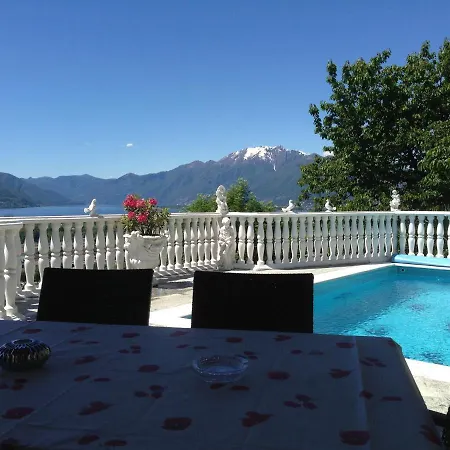 Patrizia With A Fantastic View Of Maggiore And The Pool