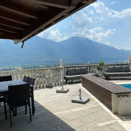 Patrizia With A Fantastic View Of Maggiore And The Pool *