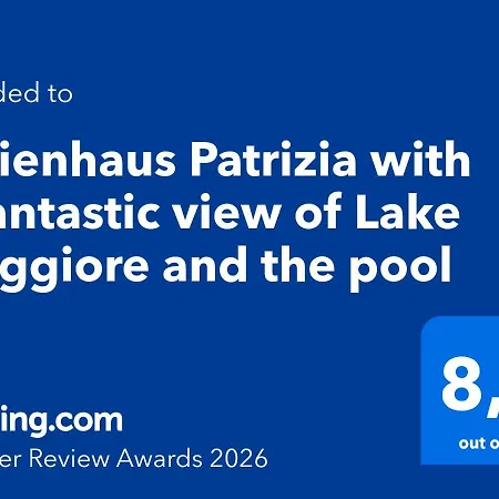 Villa Patrizia With A Fantastic View Of Maggiore And The Pool Gordola