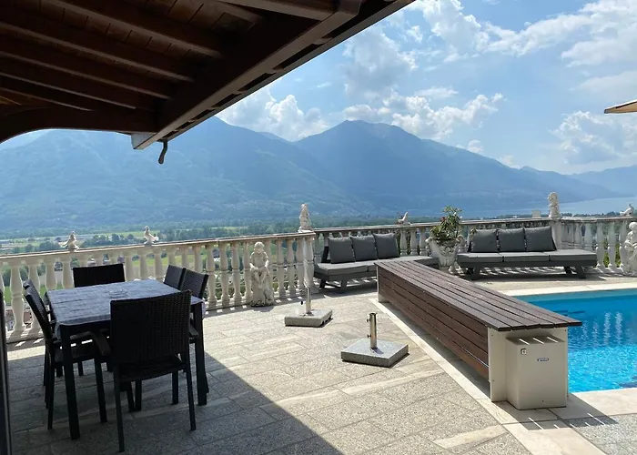 Patrizia With A Fantastic View Of Maggiore And The Pool *