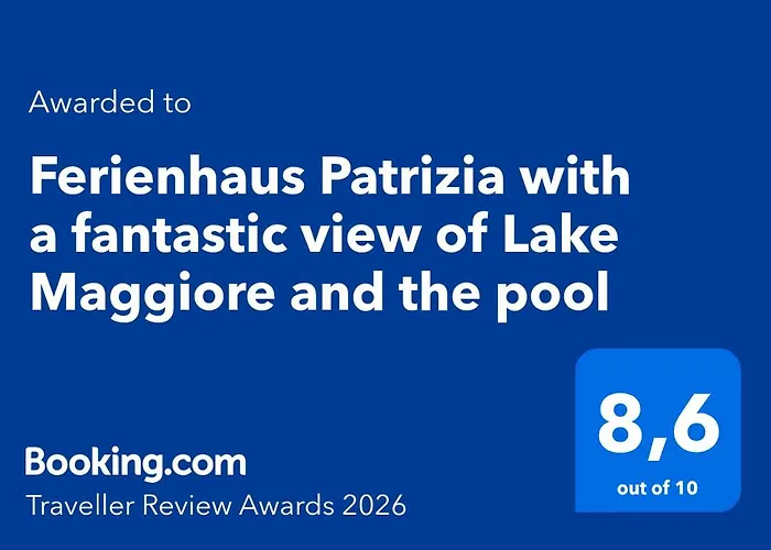 Villa Patrizia With A Fantastic View Of Maggiore And The Pool Gordola