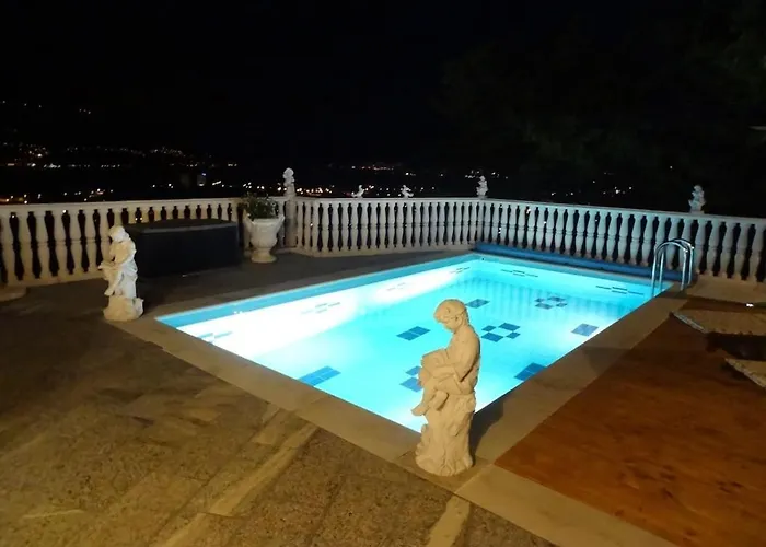 Patrizia With A Fantastic View Of Maggiore And The Pool Gordola