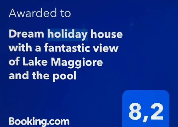 Villa Patrizia With A Fantastic View Of Maggiore And The Pool Gordola